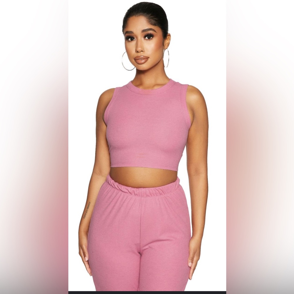 Naked Wardrobe Cropped Tank Top